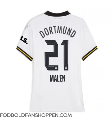 Borussia Dortmund Donyell Malen #21 Tredjetrøje Dame 2024-25 Kortærmet